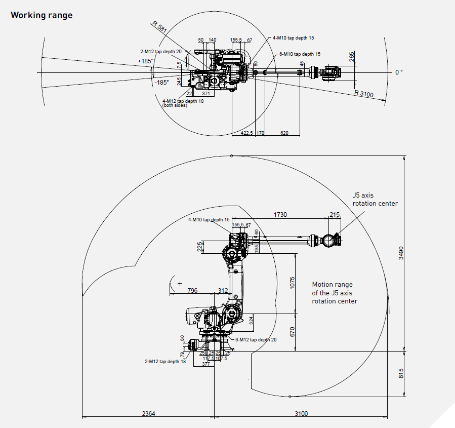Промышленный робот Fanuc R-2000iC/125L