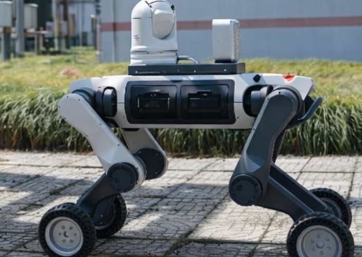 Автоматизация инспекций на электростанции с помощью DEEP Robotics LYNX M20