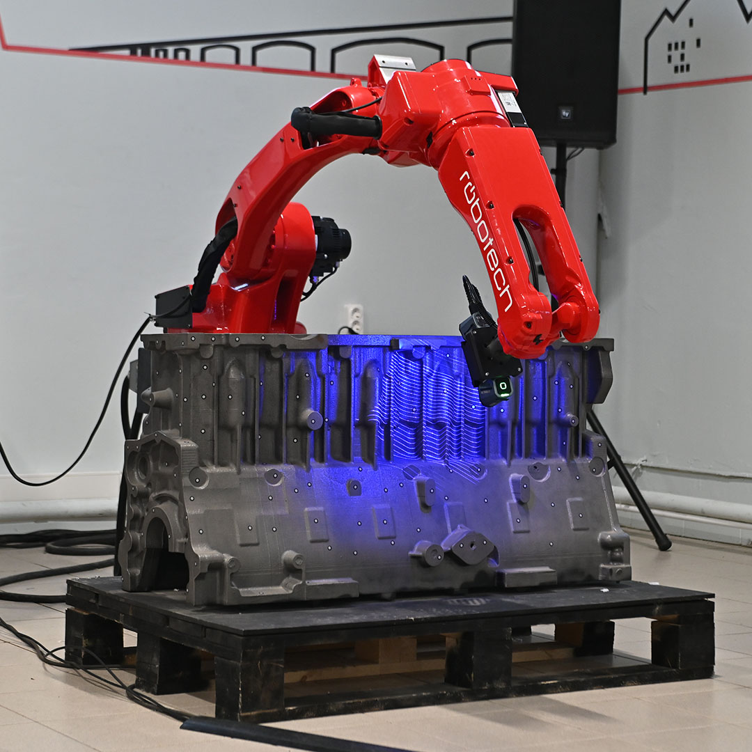 Роботизированная ячейка ROBOTECH для контроля качества на базе технического зрения