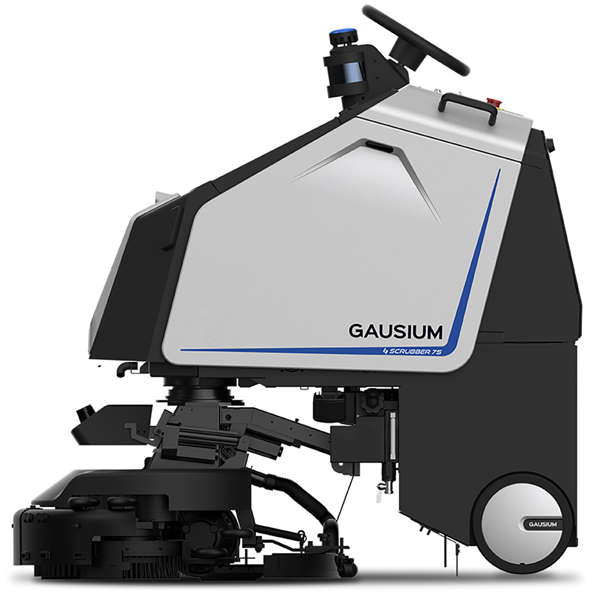 Робот-уборщик промышленный GAUSIUM SCRUBBER 75 P, радар миллиметрового диапазона