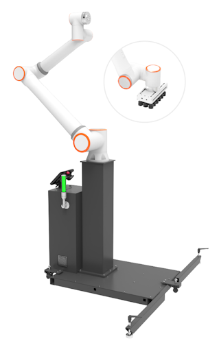 Роботизированная ячейка для (де)паллетирования FAIRINO Palletizing FR10, стационарная колонна