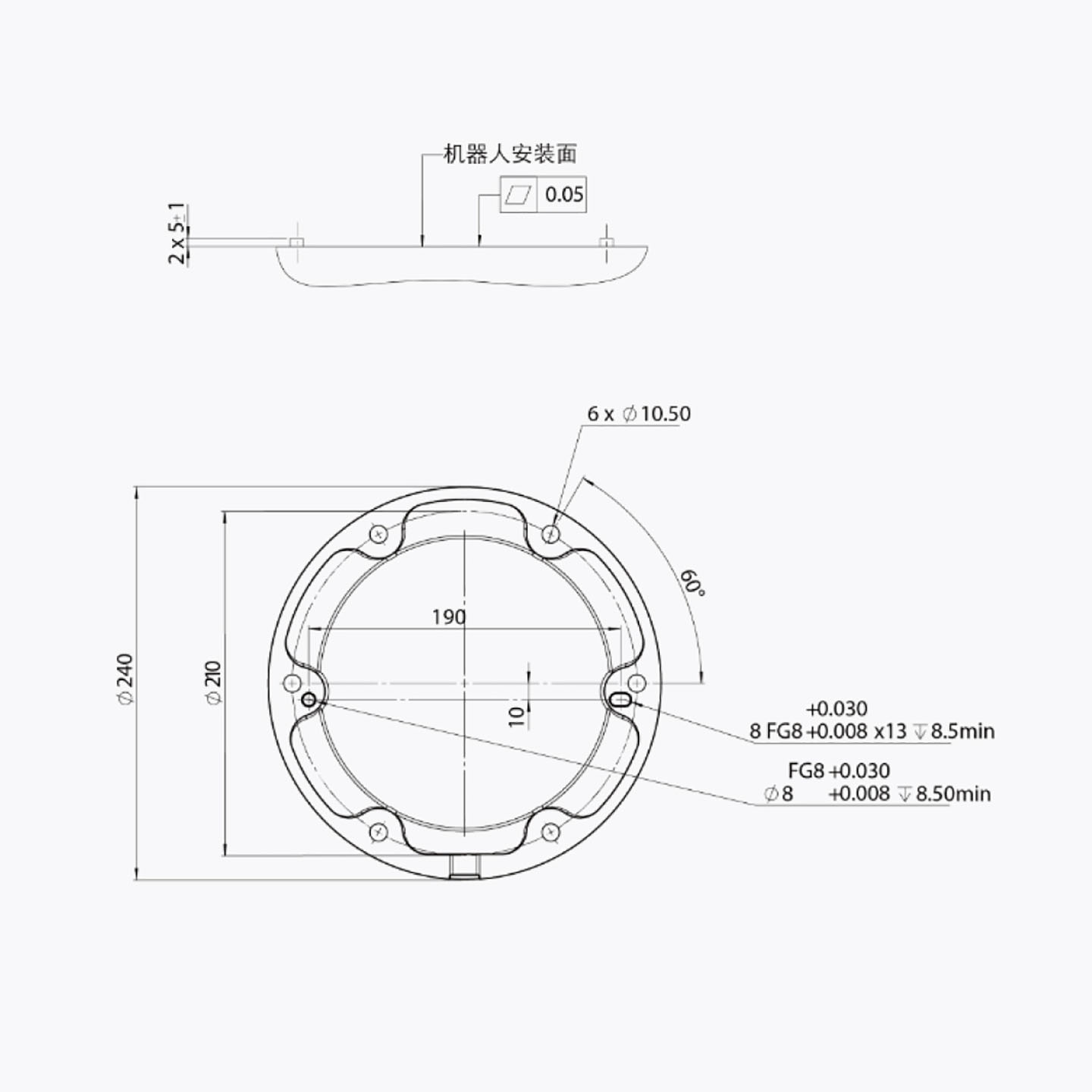 Коллаборативный робот (кобот) ELITE ROBOTS CS625