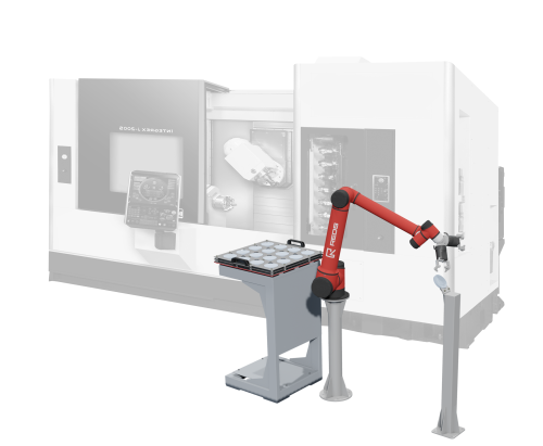 Роботизированная ячейка для токарного станка TECHNORED REDLOAD BASIC 10/20