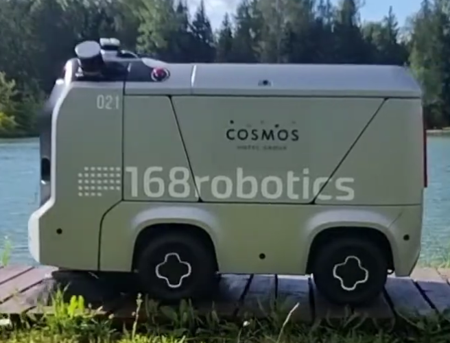 Пятизвездочная чистота: как робот 168robotics BRO 2.1 работает на территории отеля Cosmos Collection Izumrudny Les
