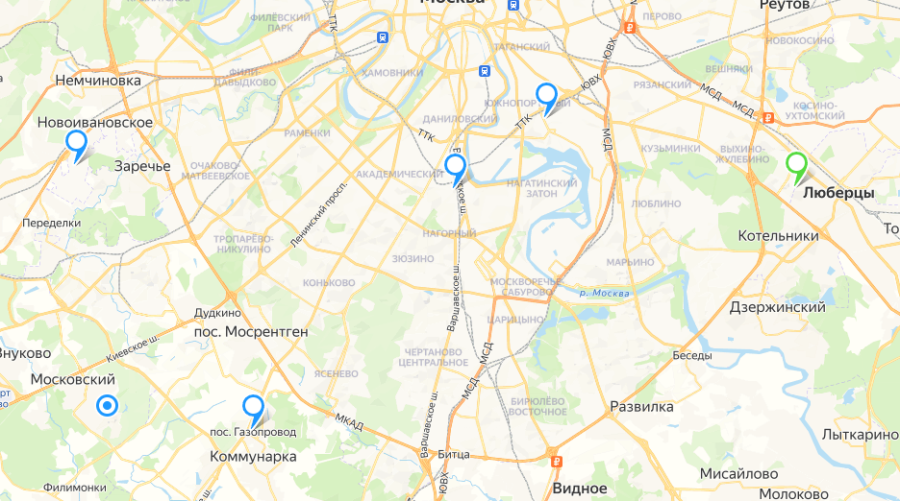 Первая в России карта поставщиков робототехники