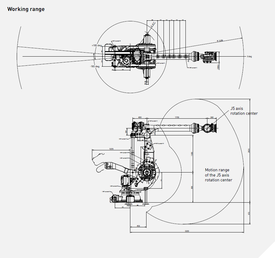 Промышленный робот Fanuc M-900iB/330L