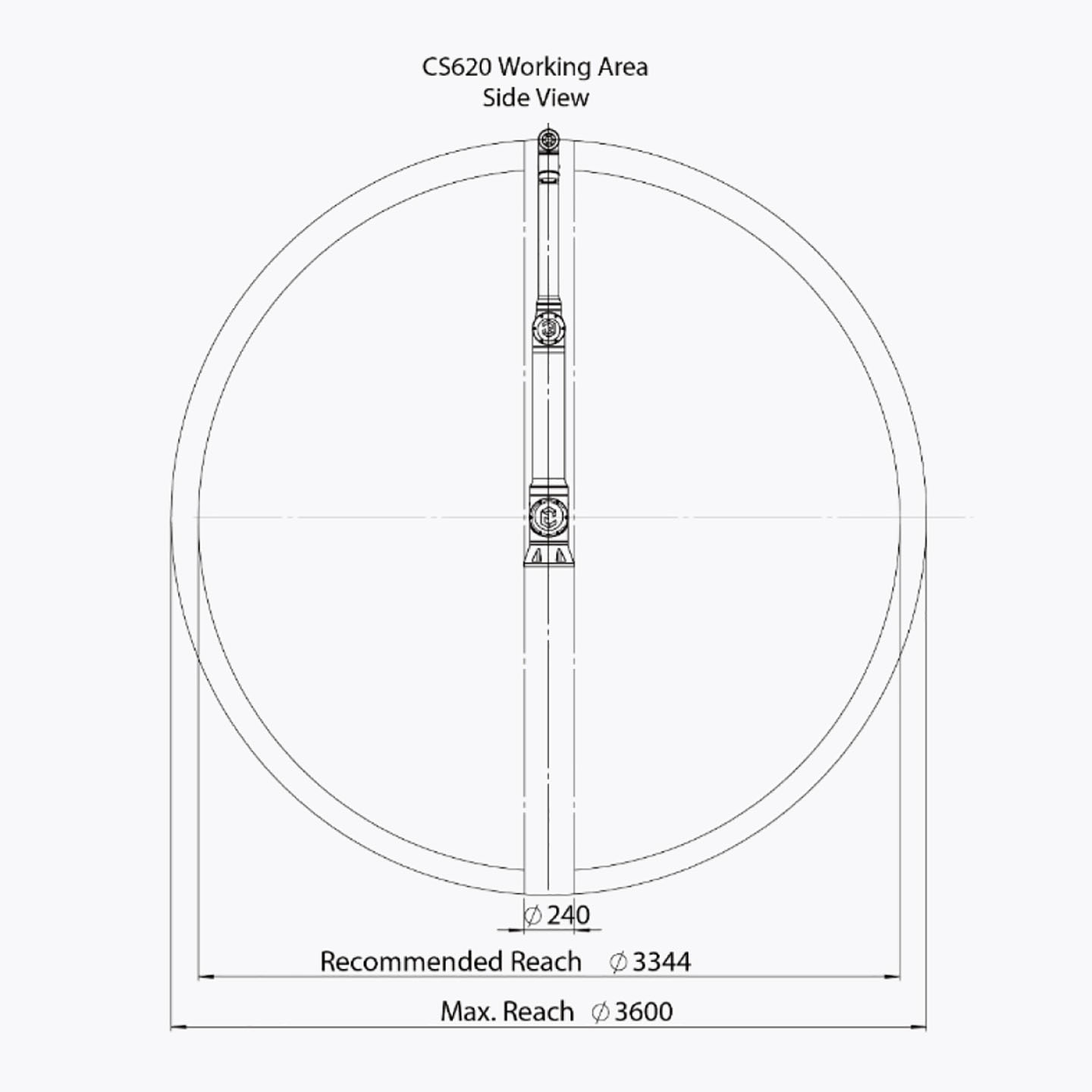 Коллаборативный робот (кобот) ELITE ROBOTS CS620