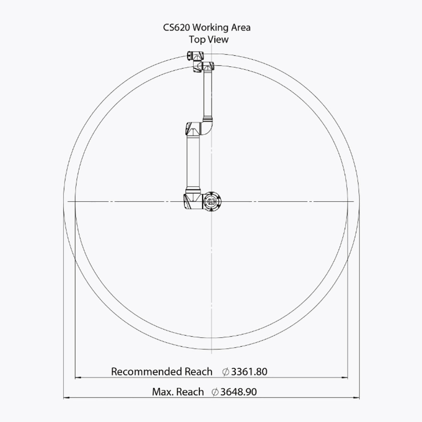 Коллаборативный робот (кобот) ELITE ROBOTS CS620