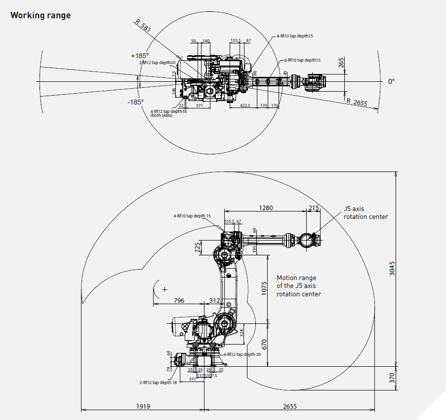 Промышленный робот Fanuc R-2000iC/210F