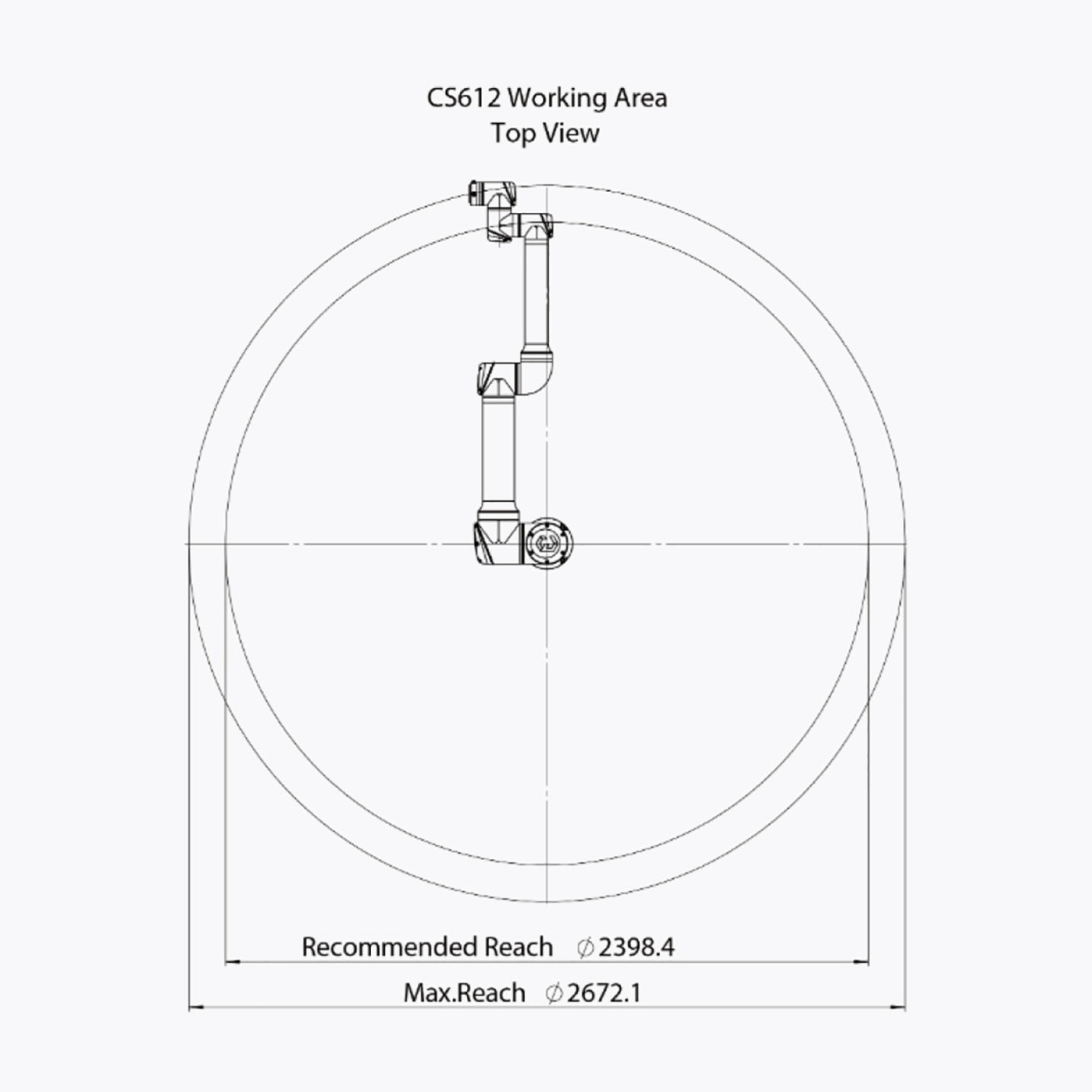Коллаборативный робот (кобот) ELITE ROBOTS CS612
