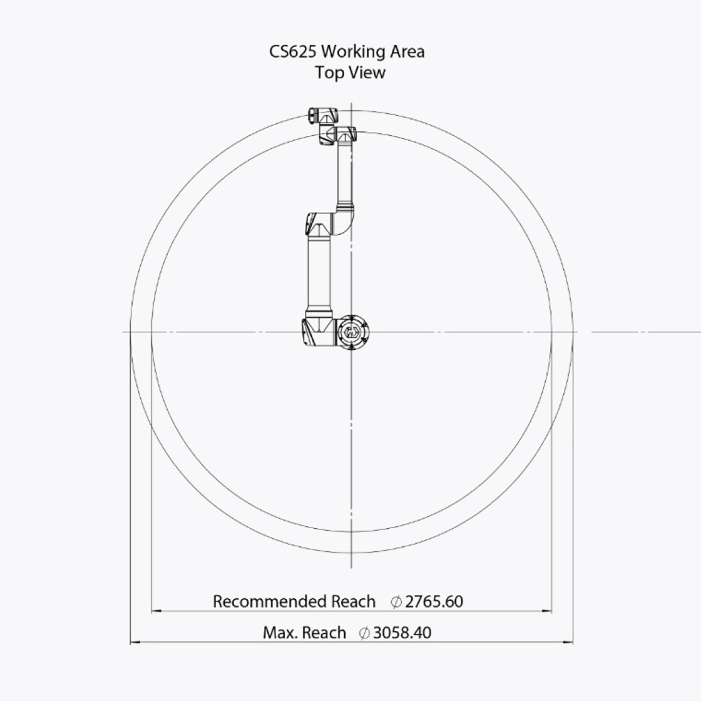 Коллаборативный робот (кобот) ELITE ROBOTS CS625