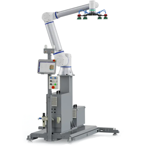 Роботизированная ячейка для (де)паллетирования ELITE ROBOTS CP CPF10, стационарная колонна