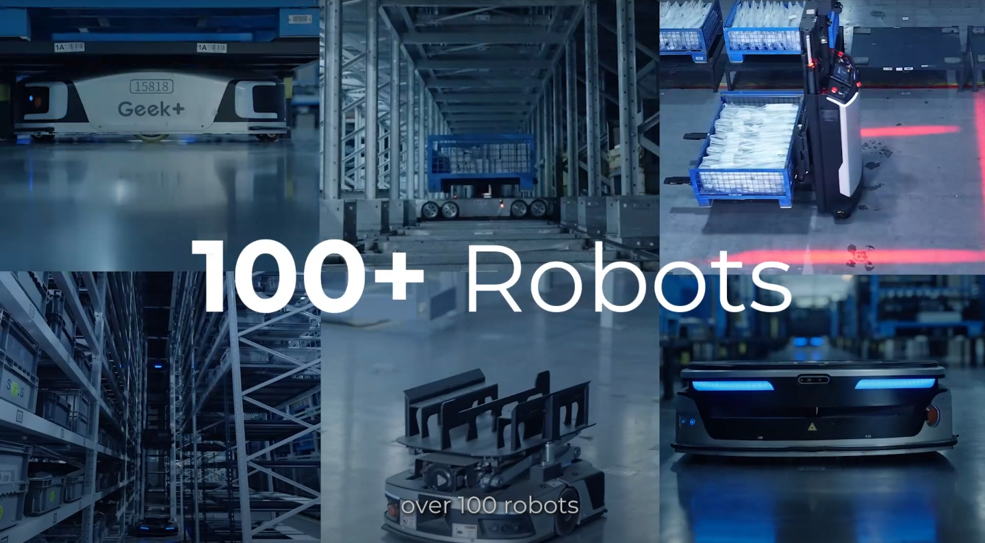 Siemens Switchgear Shanghai и Geek+ — интеллектуальная логистика от приёмки до подачи на линию