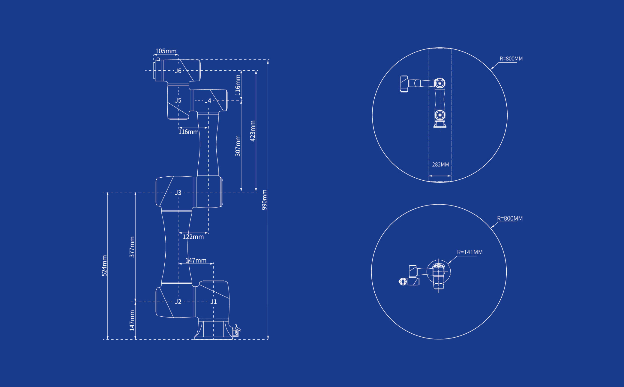 Коллаборативный робот (кобот) DOBOT CR7