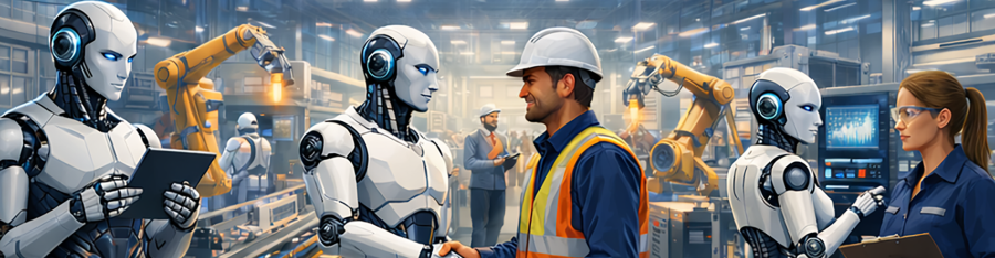 Гуманоидные роботы на предприятии: практическая ценность и сценарии применения