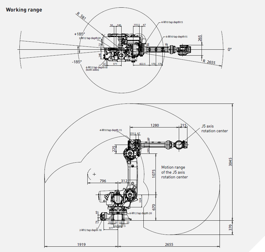 Промышленный робот Fanuc R-2000iC/165F