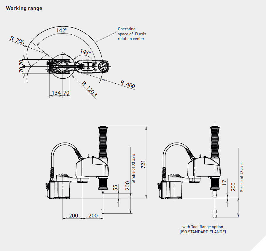 Промышленный SCARA-робот Fanuc SR-3iA/C (Food/Clean)