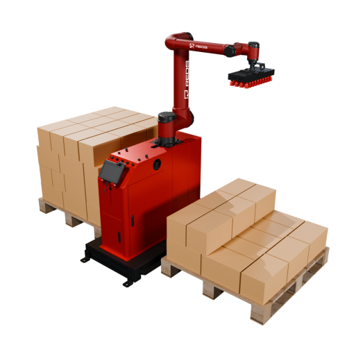 Роботизированная ячейка для (де)паллетирования TECHNORED REDCARGO C20 ECO