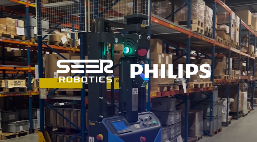 Philips и SEER Robotics: сертифицированные погрузчики ускоряют автоматизацию