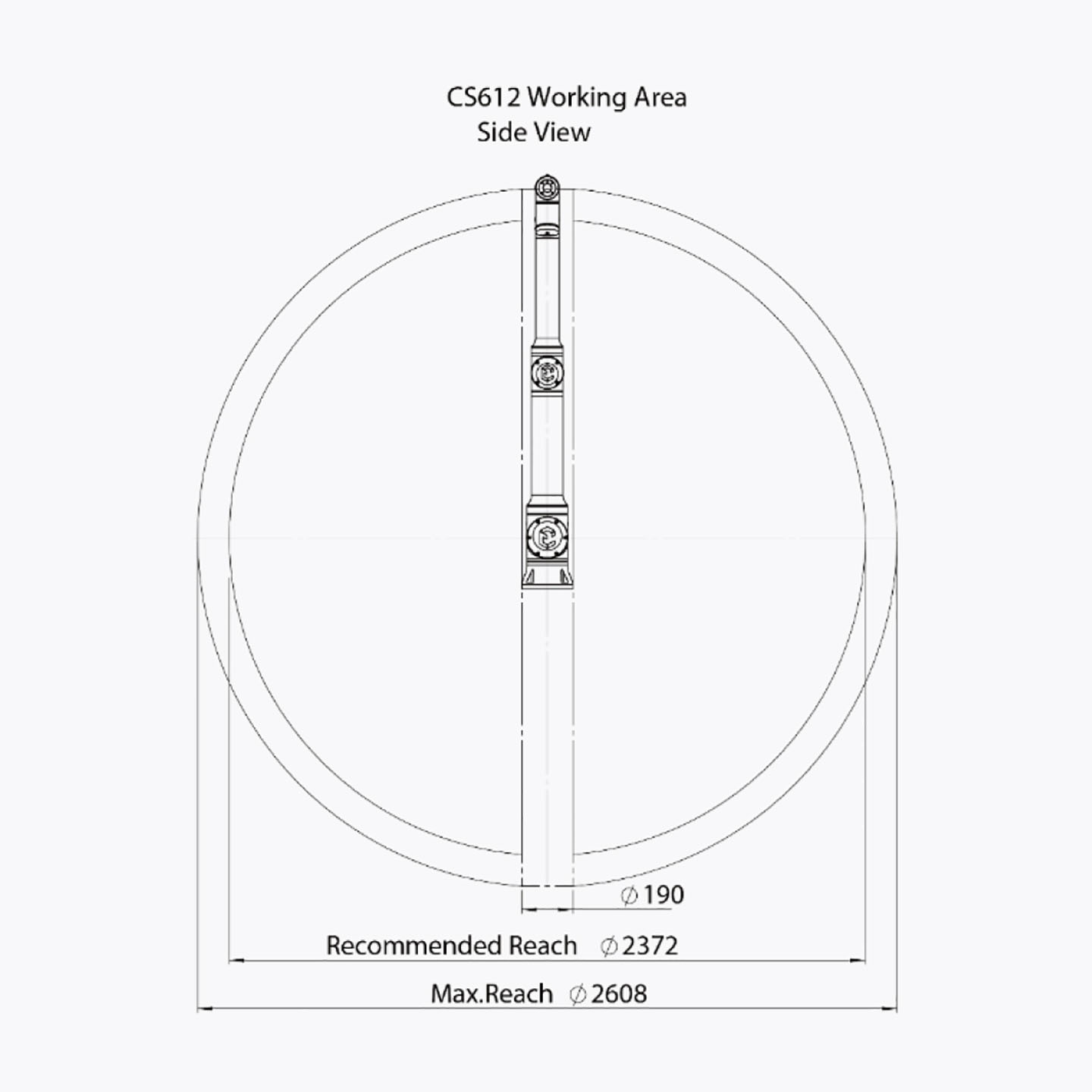 Коллаборативный робот (кобот) ELITE ROBOTS CS612