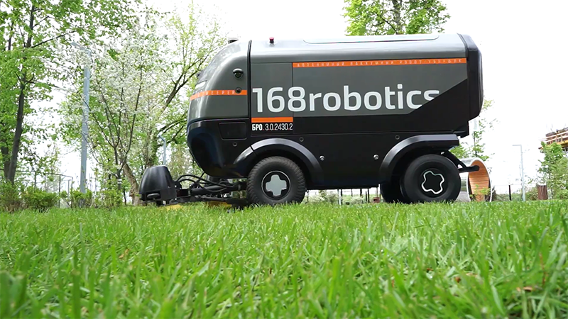 Робот-уборщик 168robotics BRO 3.0 для улицы