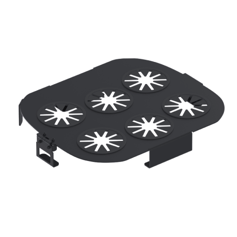 Fixed Cup Holder: лоток для безопасной доставки  на 6 напитков