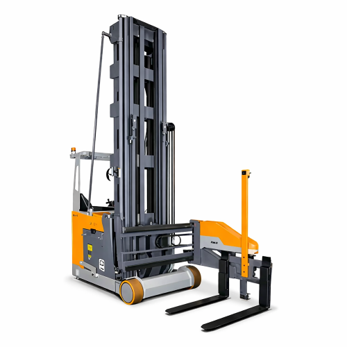 Автономный FMR-штабелёр узкопроходный трехходовый AUTOMACON АК-Z 1675